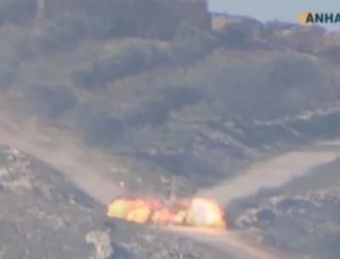 Όχημα 4x4 του FSA με Α/Τ πύραυλο καταστρέφουν δυνάμεις του YPG